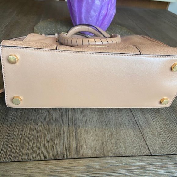 LN $345 Rebecca Minkoff FS Tan Regan Satchel Tote (FREE SHIP!) - Picture 8 of 15